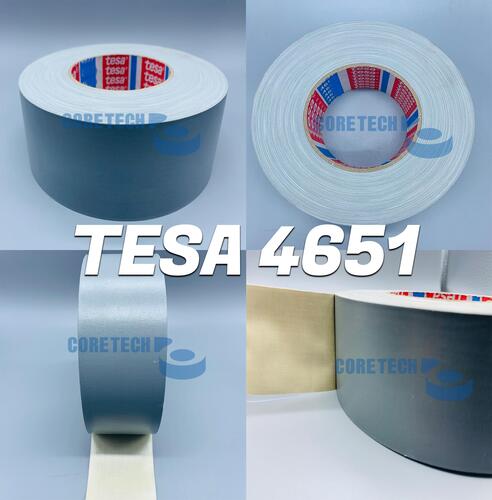 TESA 4651 0.31mm 면테이프 덕트테이프 보양용 테이프 수리용 테이프